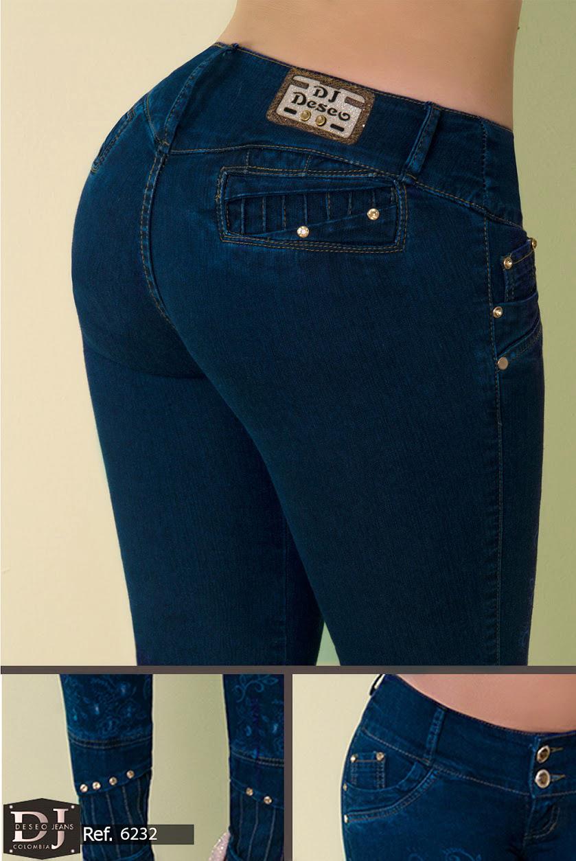 Ref. 006 -6232 Jeans Levantacola Colombiano Deseo