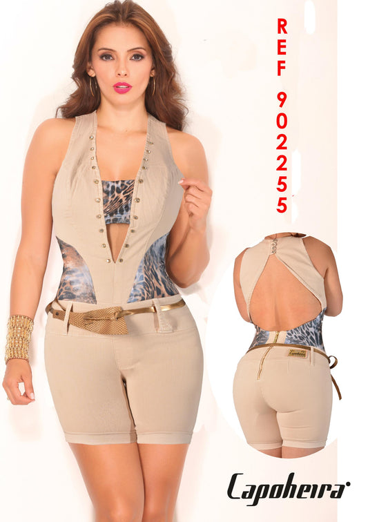 Ref. 007 -902255 Macacão capri senhora sexy