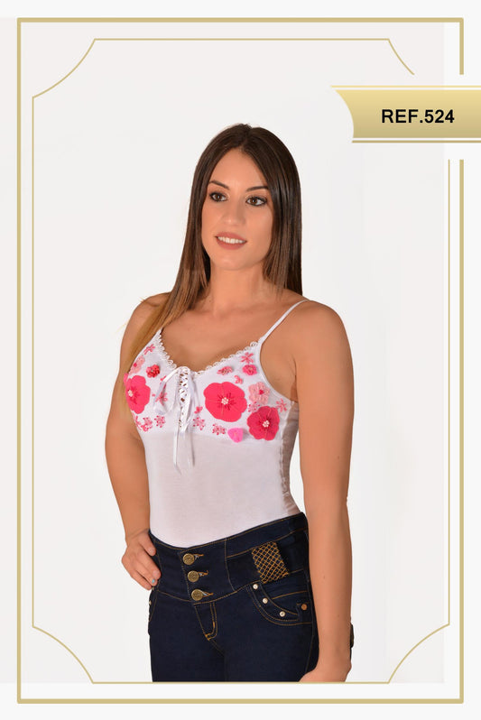 Ref. 003 -524 Blusa Sexy - ropacolombianaeneuropa