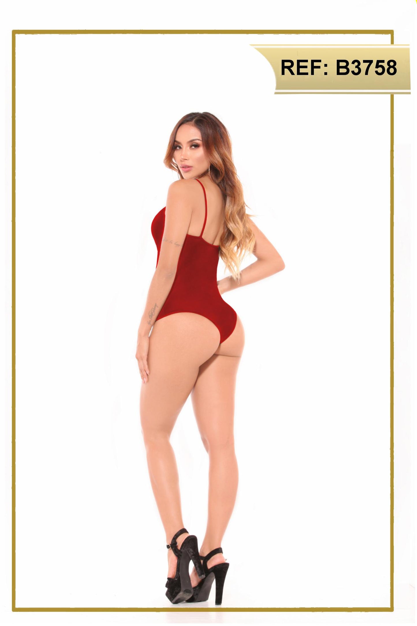 Ref. 004 -B3758 Fantástico Body Colombiano con Diseños Sexys y Atrevidos