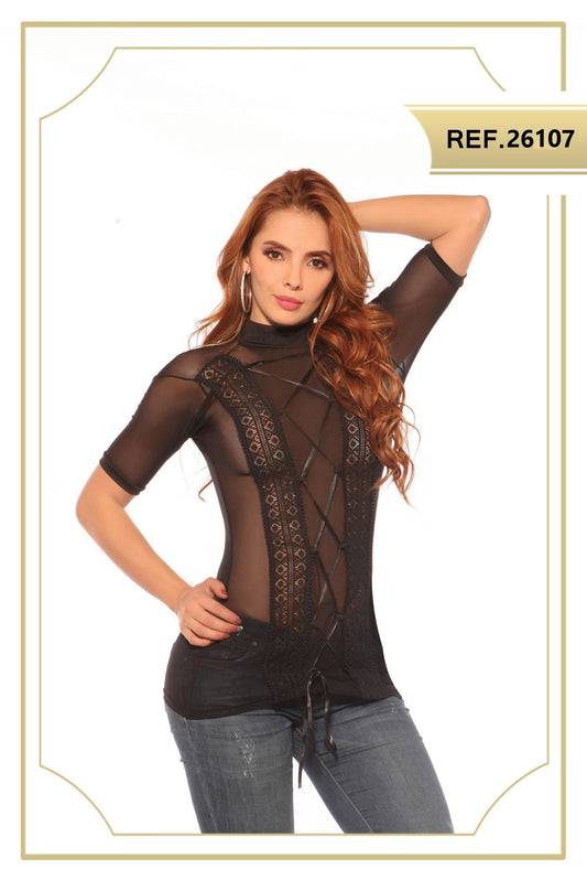 Ref. 004 -26107 BLUSA SEXY COLOMBIANA