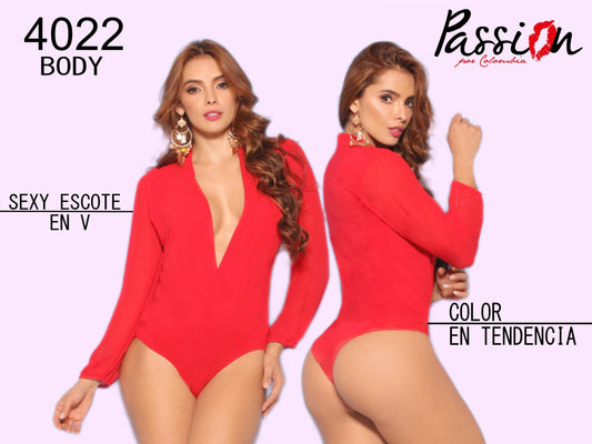 Ref. 048 -4022 Body de fiesta - ropacolombianaeneuropa