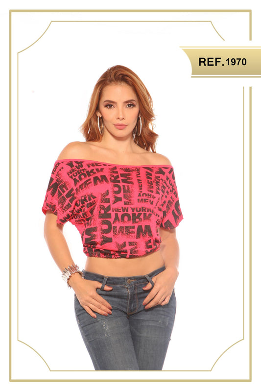 Ref. 004 -1970 Blusa sexy dama - ropacolombianaeneuropa