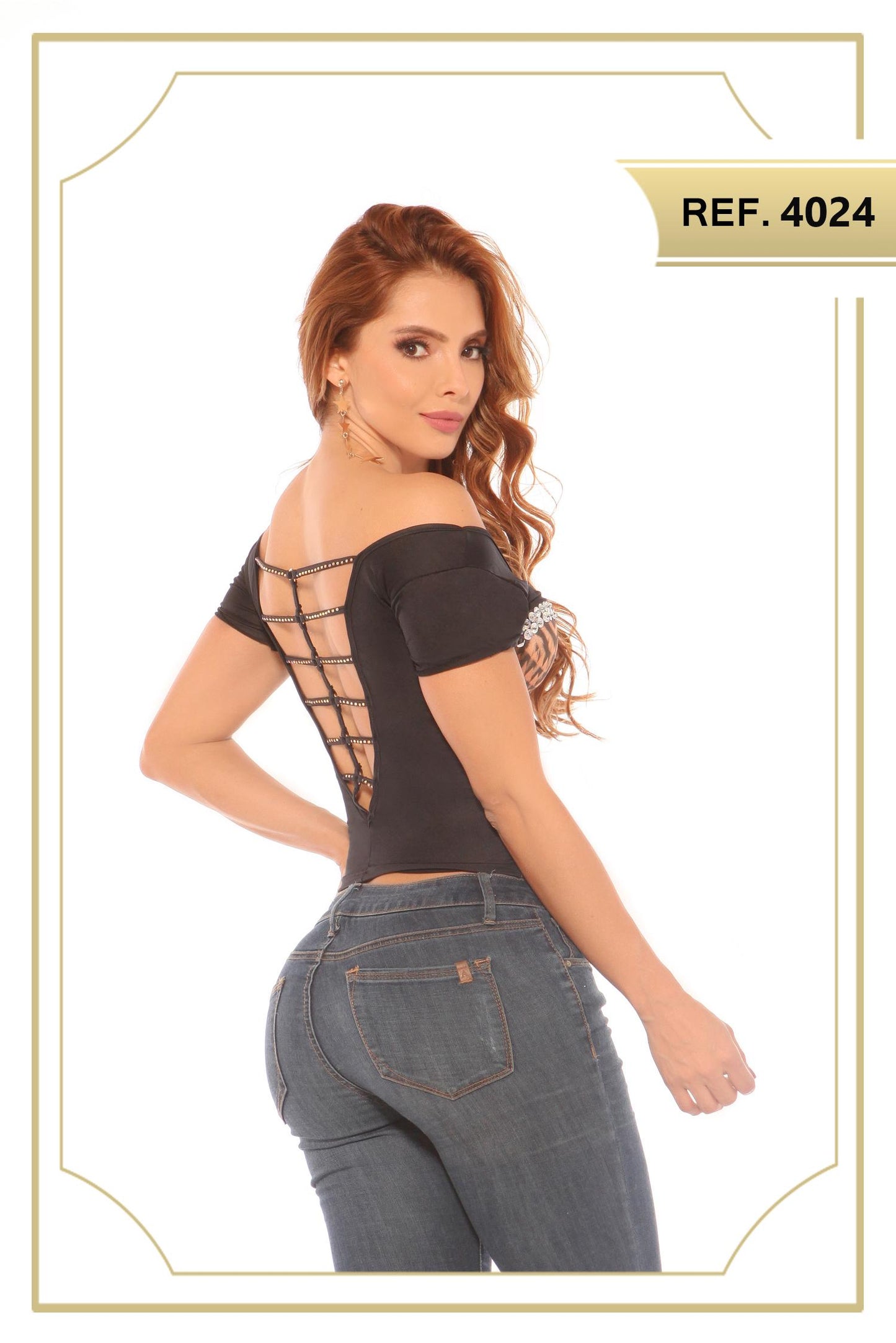 Ref. 004 -4024 Blusa Sexy Senhora