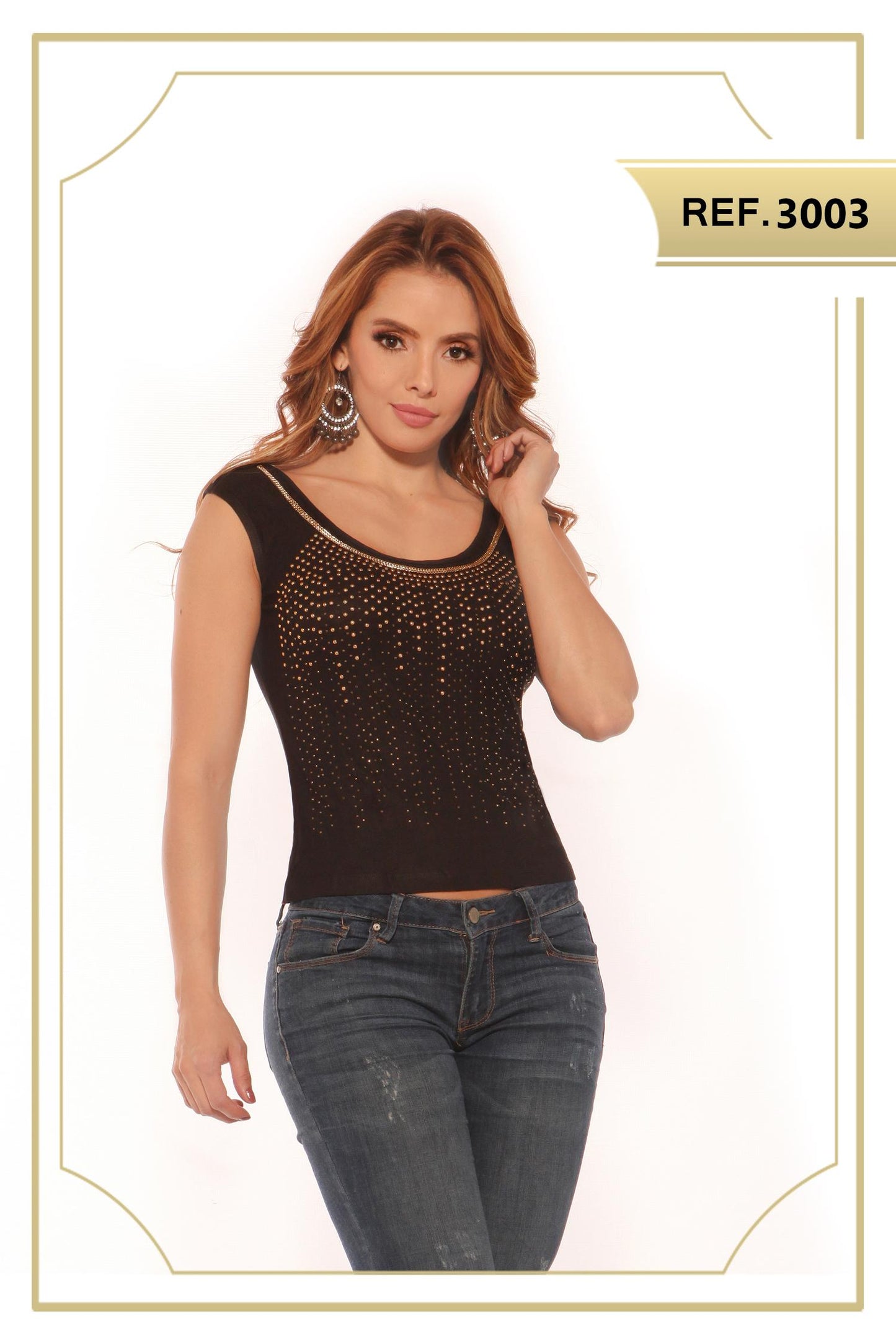 Ref. 005 -3003 BLUSA SEXY DAMA