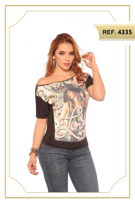 Ref. 004 -4335 Blusa Cereza