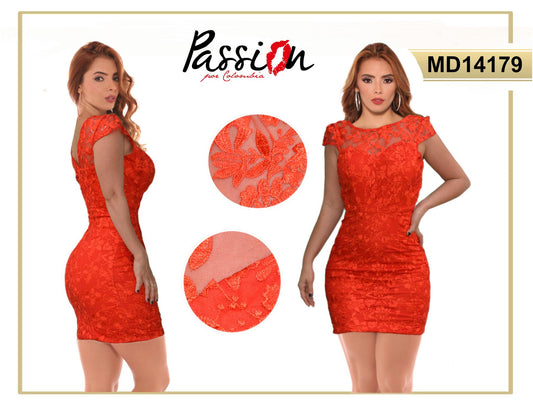 Ref. 003 -MD14179 Vestido Largo de Fiesta de Temporada