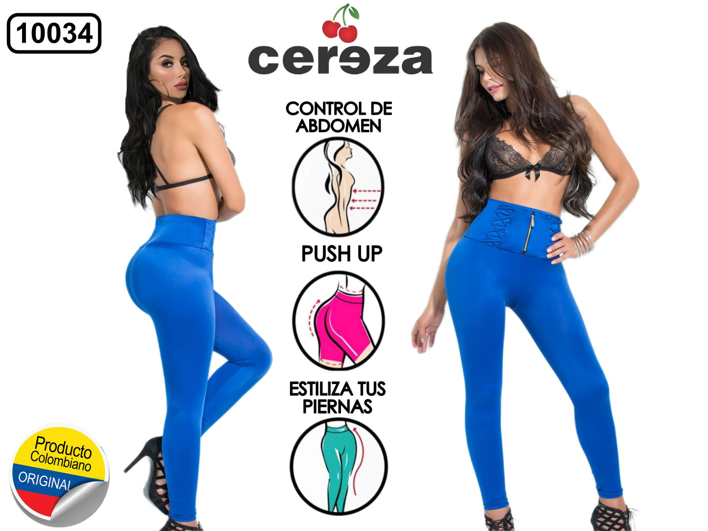 Ref. 004 -10034 LEGGINGS CEREJA COLOMBIANA