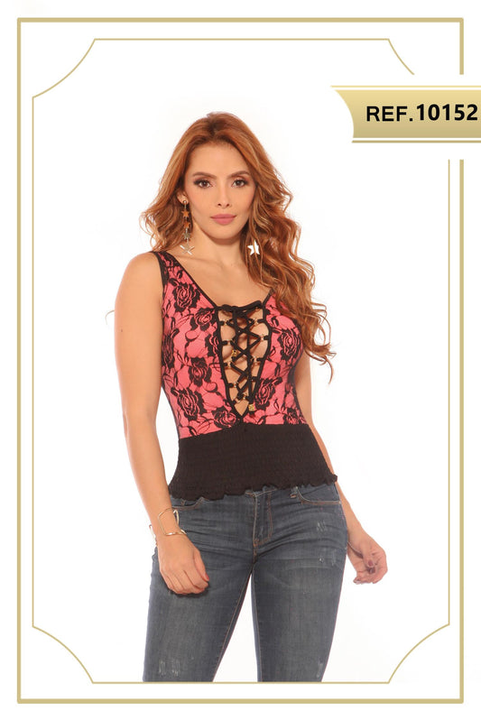 Ref. 10152 BLUSA SEXY COLOMBIANA - ropacolombianaeneuropa