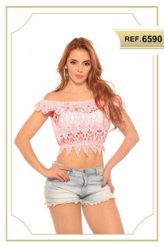 Ref. 015 -6590 Blusa Sexy Dama