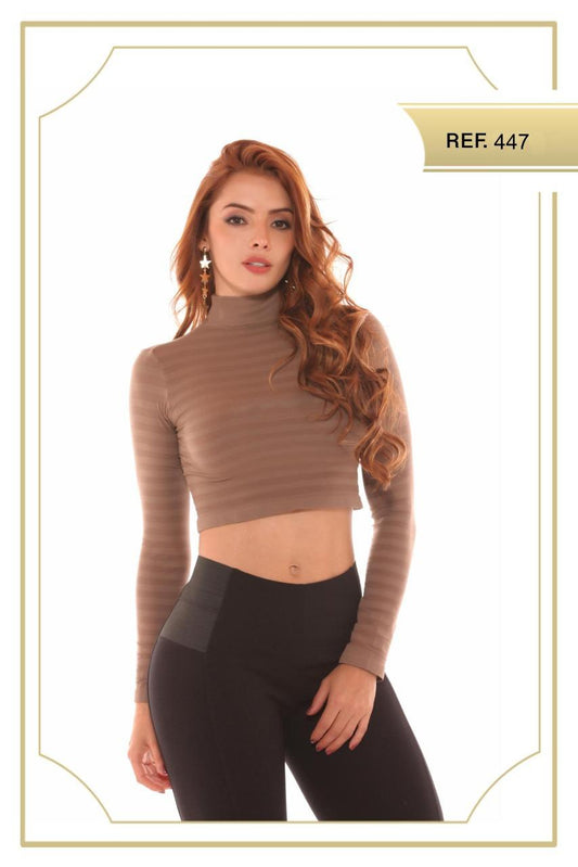 Ref. 003 -0447 Blusa hermosa de moda - ropacolombianaeneuropa