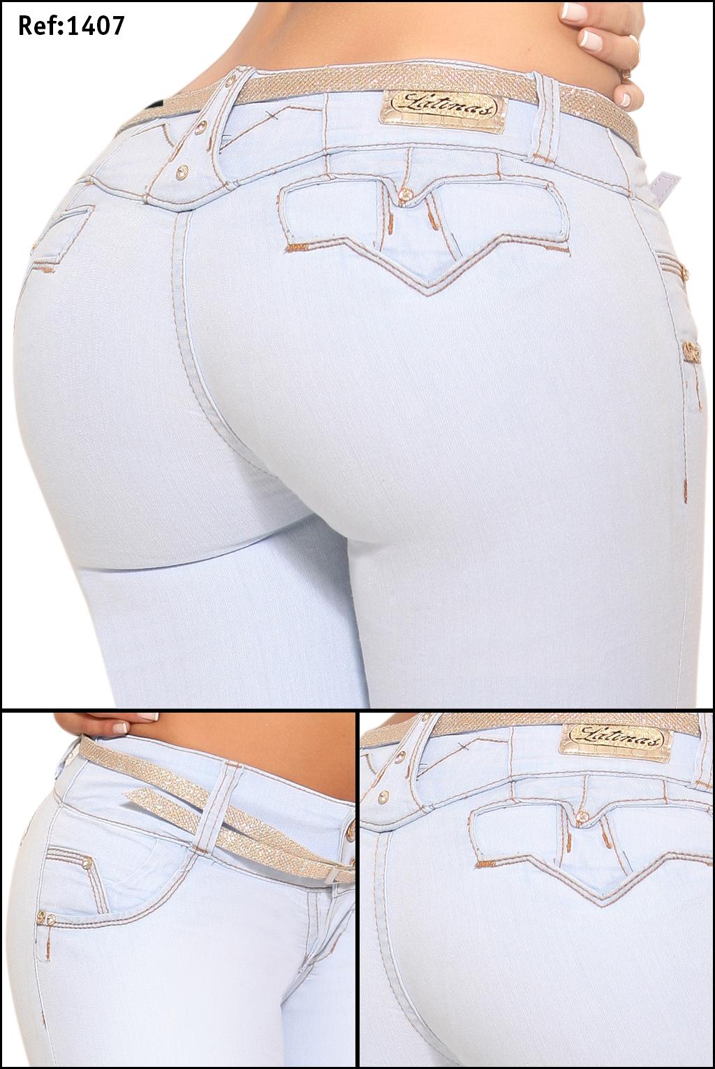 Ref. 006 -1407 Jean Levantador de Bumbum Colombiano