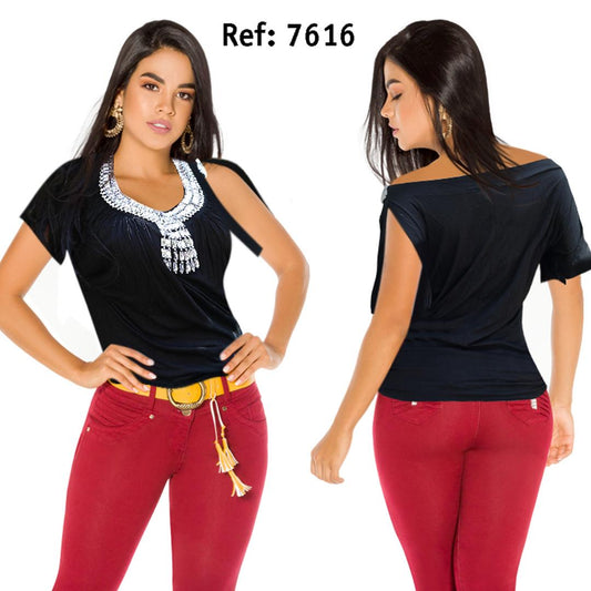 Ref. 003 -T7616 Blusa dama