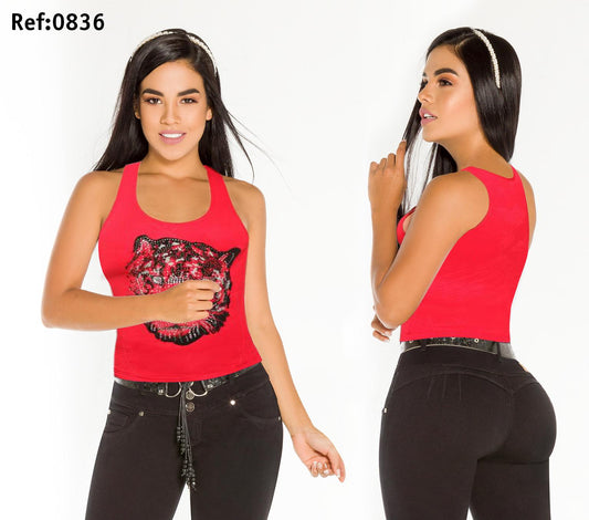 Ref. 003 -0836 Blusa - ropacolombianaeneuropa