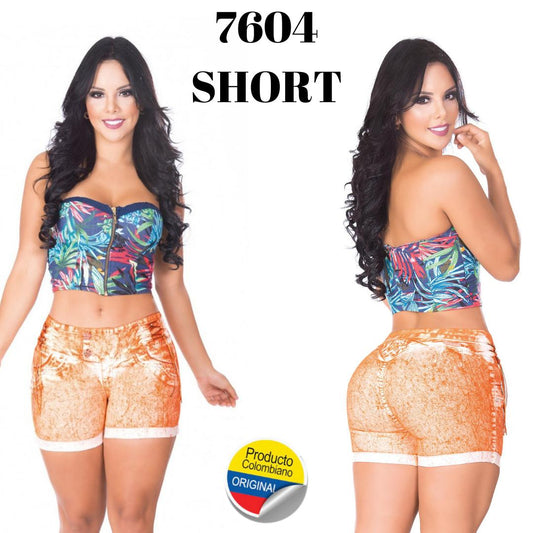 Ref. 001 -7604-S SHORT LEVANTA COLA COLOMBIANO