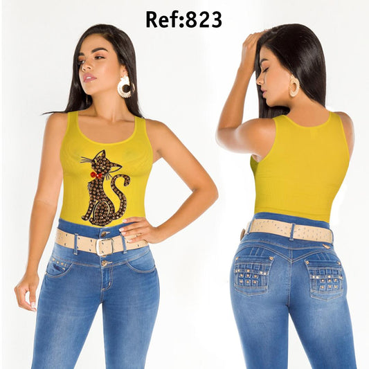 Ref. 003 -823 Blusa - ropacolombianaeneuropa