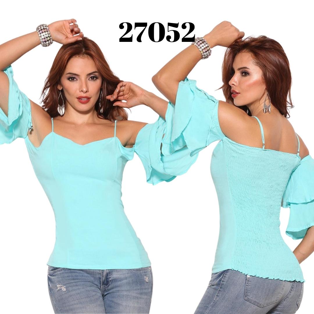 Ref. 004 -27052 Blusa sexy - ropacolombianaeneuropa