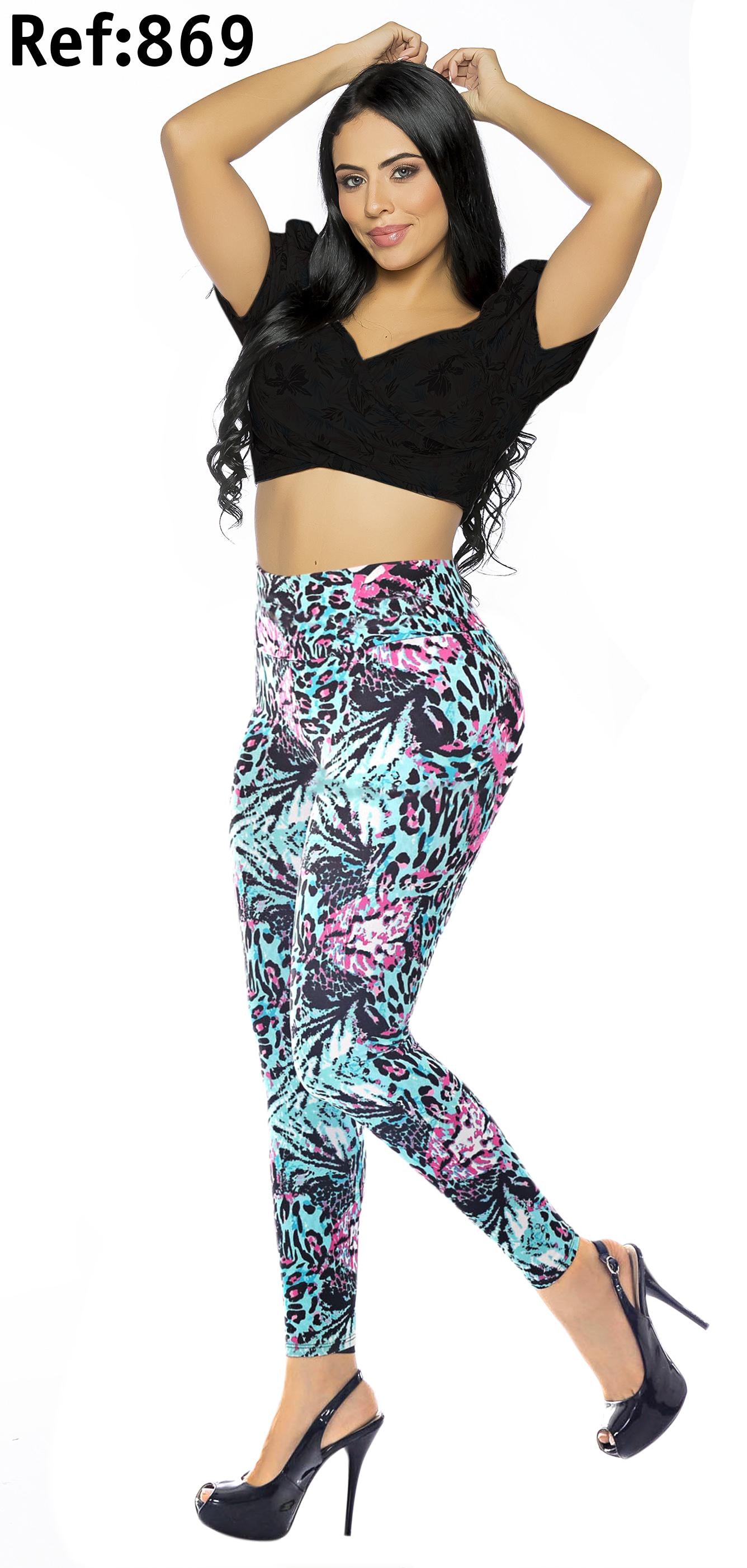 Ref. 008 -869 Leggings Redutoras Push up