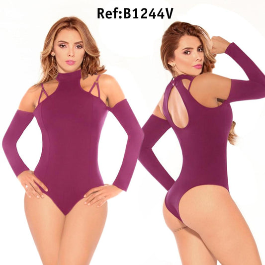 Ref. 004 -B1244V Body Redutor de Látex Moda Colombiana