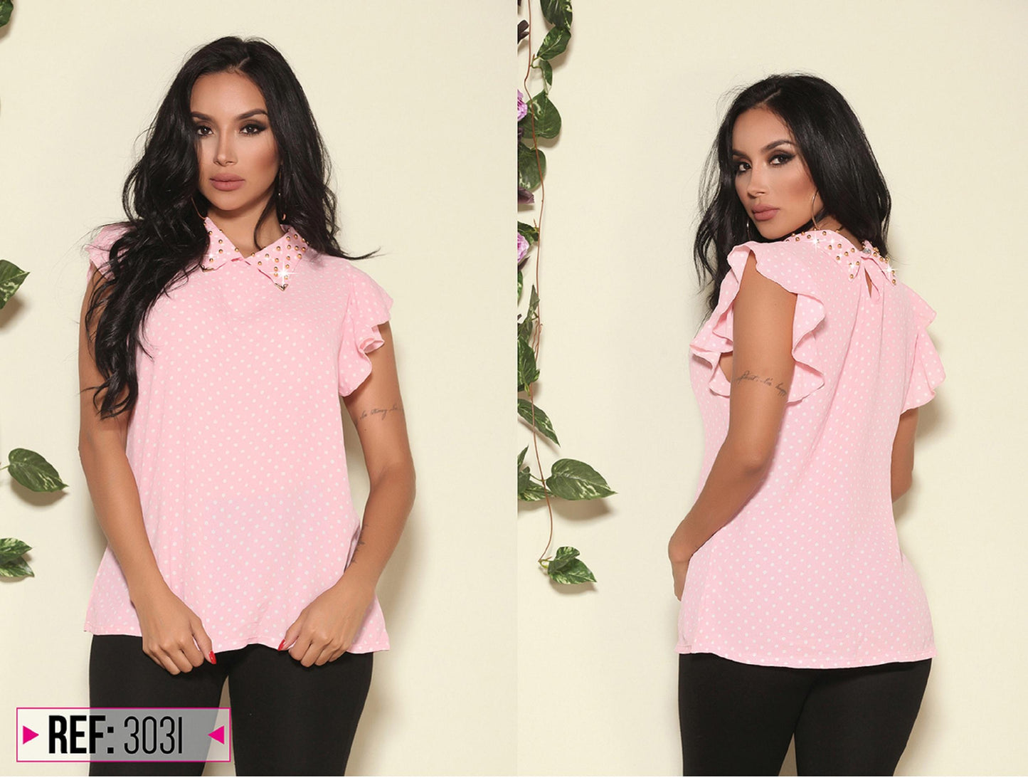 Ref. 004 -3031 Blusa Colombiana - ropacolombianaeneuropa