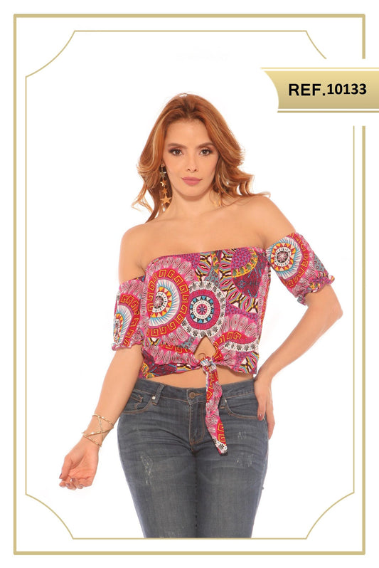 Ref. 004 -10133 BLUSAS SEXY DAMA CEREZA