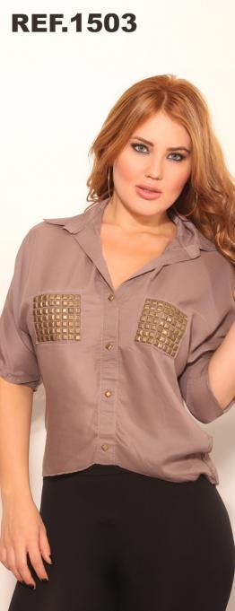 Ref. 004 -1503 Blusa Cereza