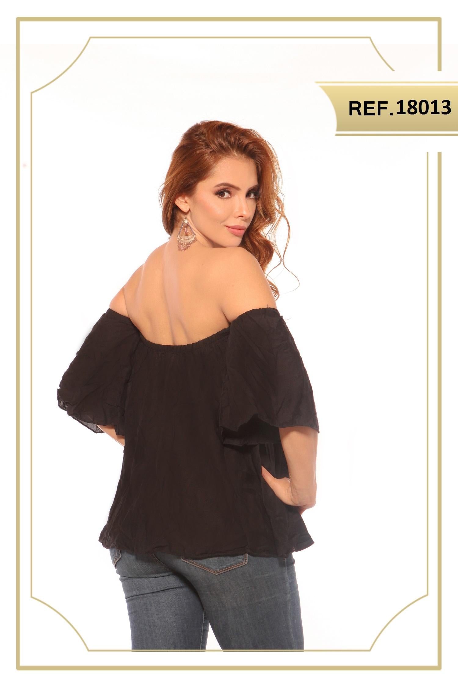 Ref. 004 -18013 BLUSA DAMA COLOMBIANA - ropacolombianaeneuropa