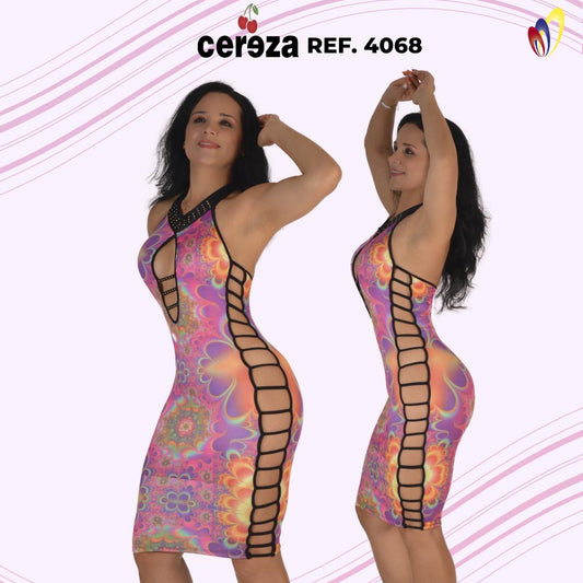 Ref. 004 -4068 Vestido sexy para fiesta