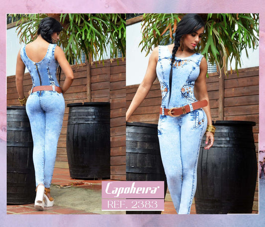 Ref. 006 -2383 LONG COLOMBIAN BUTT LIFTING JUMPSUIT